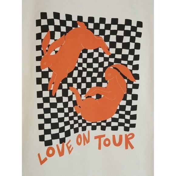 Harry Styles Love On Tour 2021 Official Crewneck Sweatshirt M White B3 - Picture 2 of 6